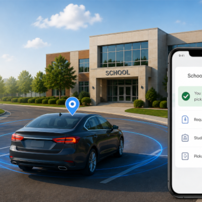 Geofence + PWA illustration